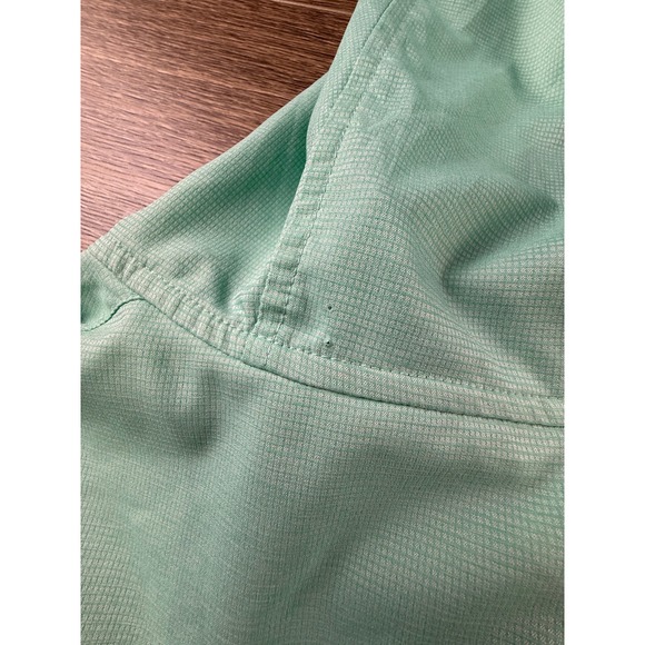 Columbia PFG Women's Tamiami Colorblock Half Snap Pullover Hooded Windbreaker L - Picture 4 of 14